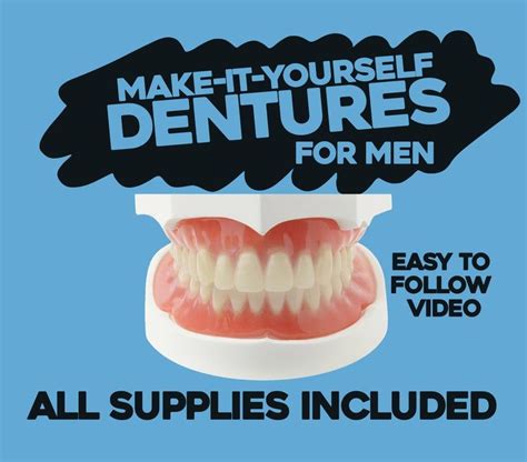 Diy Denture Kit Includes All Supplies To Create Your Own Etsy In 2021