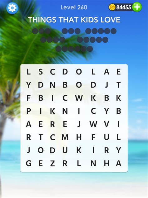 word search inspiration app  iphone   word search