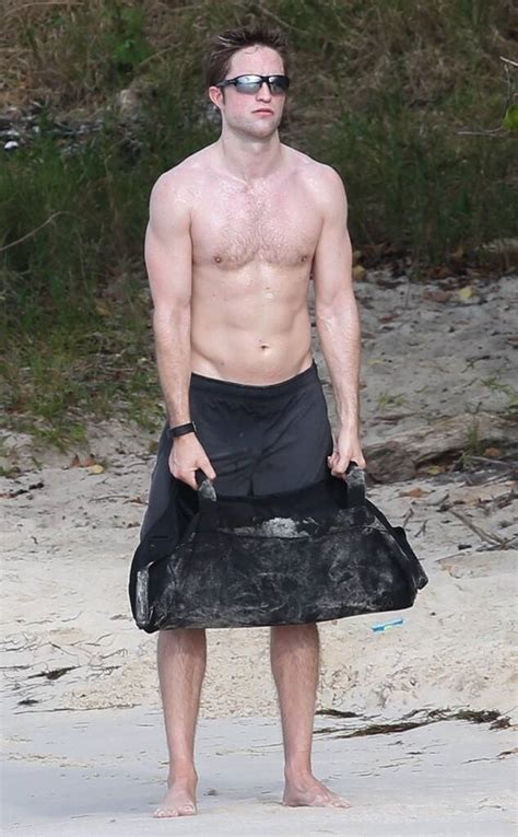 Robert Pattinson Running Shirtless On A Beach Gets Our