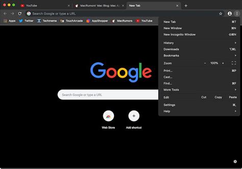 badgaragebloggse google chrome dark mode pc