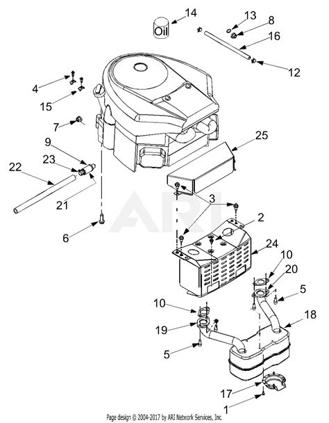 troy bilt atg super bronco  parts diagram  engine accessories
