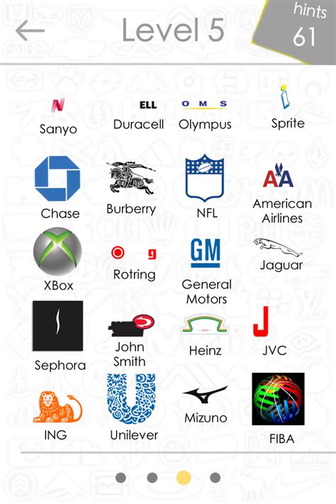 logo quiz answers level    iphone ipad  android