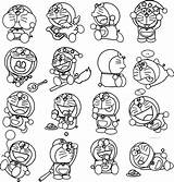 Doraemon Dorayaki sketch template