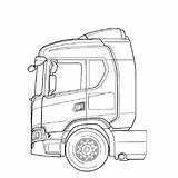 Vrachtwagen Topkleurplaat Kleurplaten sketch template