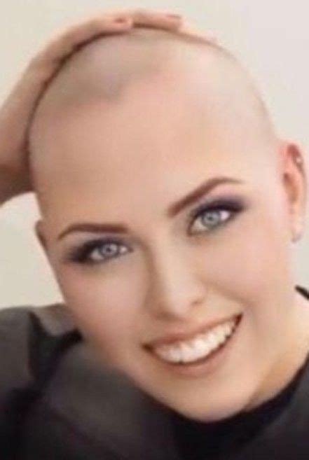 Bald Women Sexy Women Shaved Head Women Buzzed Crew Cuts Balding