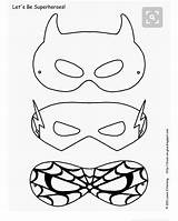Basteln Maske Masken Superheroes Faschingsmasken Fasching Kindern Kindergeburtstag Selber Pappmache sketch template