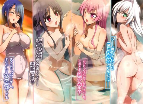 emilia hermit kashiwagi miharu kirishima sakura and kisaragi karen hundred drawn by ookuma