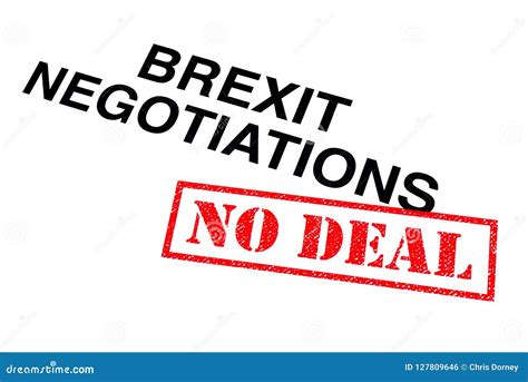 brexit negotiations  deal stock photo image  crisis heading