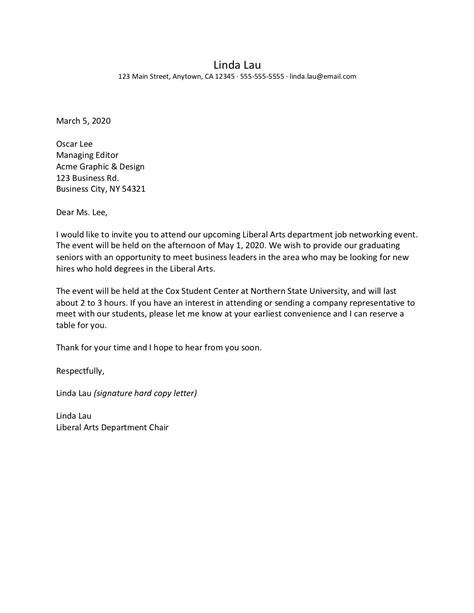business letter format  examples