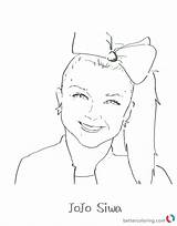 Jojo Siwa Coloring Pages Inspiring sketch template