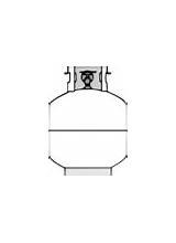 Tank Propane Clip Clipart Clker Small Vector sketch template