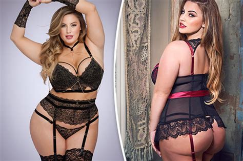 Plus Size Model Ashley Alexiss Flaunts Curves In Sexy