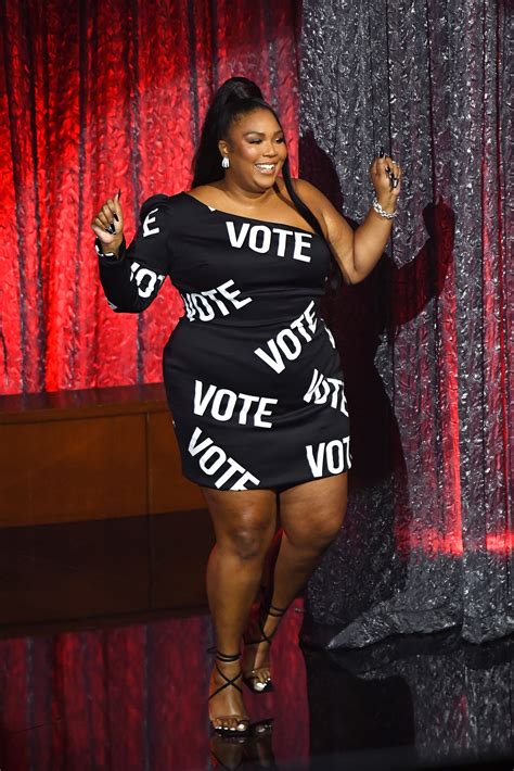 lizzo    vote  sexy star spangled style