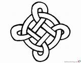 Celtic Knot Template Simple Coloring Pages Printable Drawing Step Kids Clipartmag sketch template