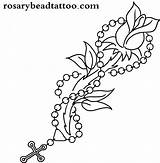 Drawings Rosary Rosaries Tattoo Clipartmag sketch template