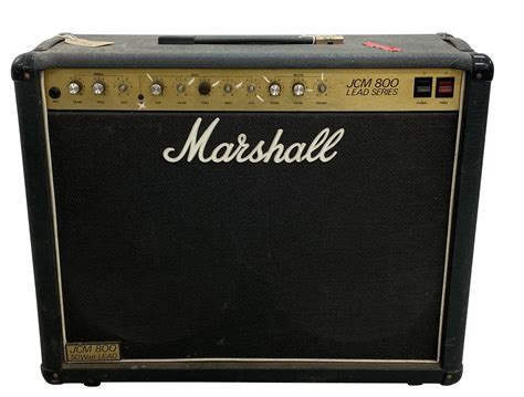 lot  marshall jcm  lead series combo amplifier
