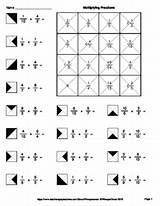 Fractions Multiplying Worksheets Coloring Subject sketch template