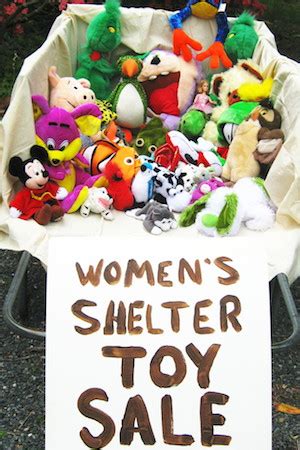 saturday  toy sale fundraiser  coalition  domestic