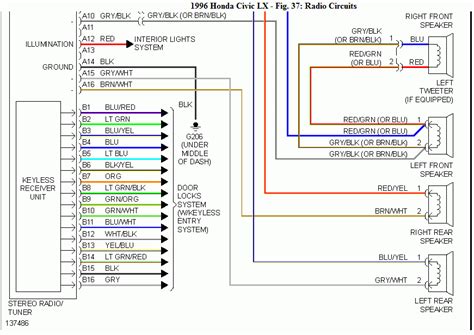 code  honda crv radio wiring diagram
