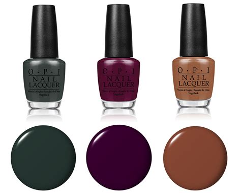 opi nail polish fall colors  creative touch