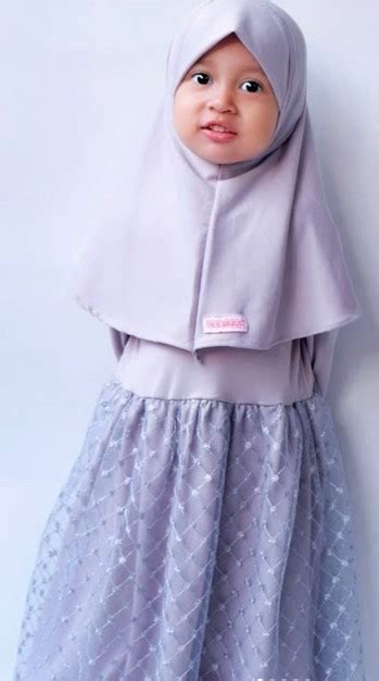 inspirasi model baju gamis anak katun jepang terbaru