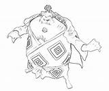 Jinbei sketch template