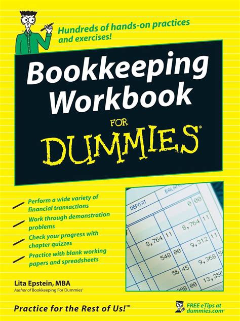 dummies bookkeeping workbook  dummies paperback walmartcom