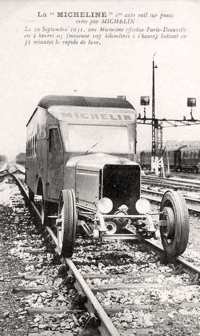 Transpress Nz Micheline Railcar On Rubber Tires 1931