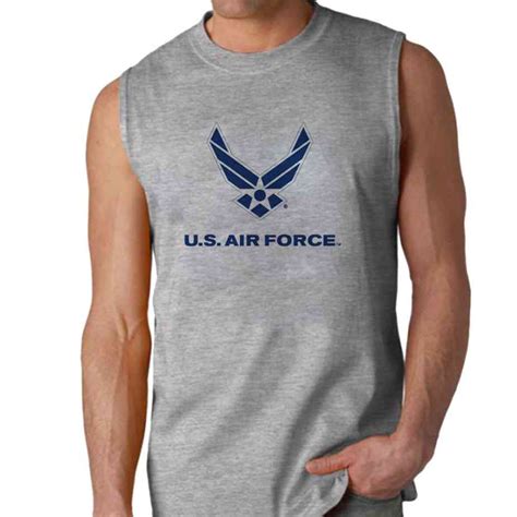 officially licensed u s air force sleeveless shirt