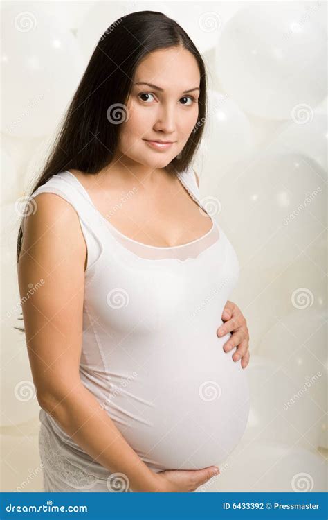 pregnant lady stock photography image