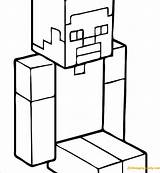 Minecraft Coloring Steve Pages Printable Color Template Dog Villager Drawing Print Kids Spider Templates Stampy Games Para Colorear Coloringpagesonly Colouring sketch template