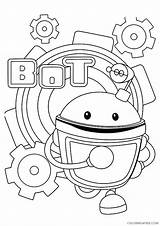 Umizoomi Coloring Team Pages Printable Bot Coloring4free Books Getdrawings Getcolorings Related Posts Choose Board sketch template