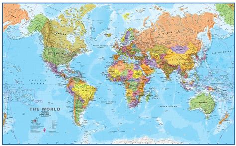 maps international detailed world map