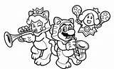 Coloring Pages Nintendo Mario Super 3d Cat Book Bowser Color Releases Printable Print Days Back sketch template