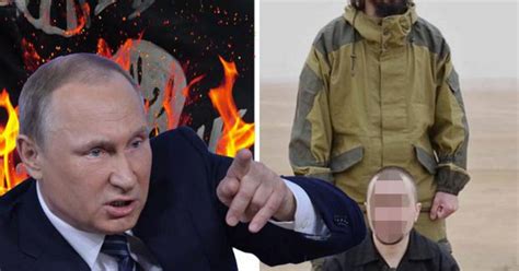 Vladimir Putin S Rage Isis Behead Russian Colonel In Sick Video
