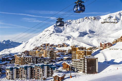 verken val thorens voor wintersport  frankrijk