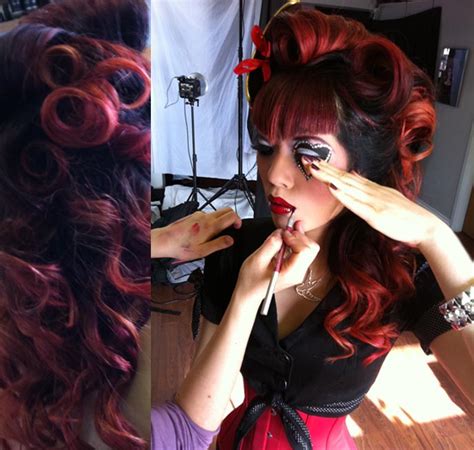 Pirate Pin Up Girl Photoshoot Professional Gothic Makeup