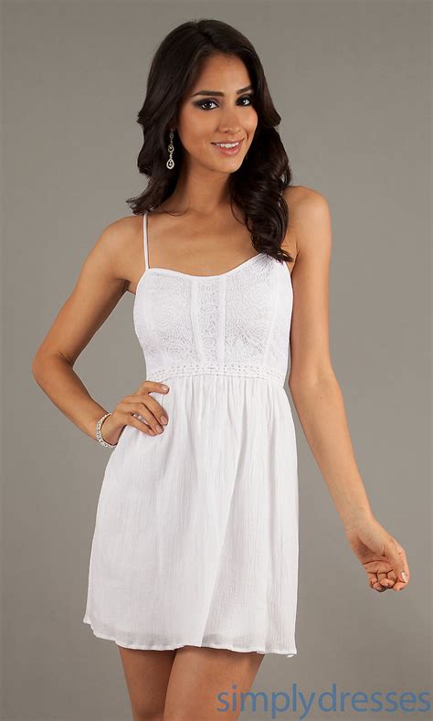 Casual White Lace Dress All Women Dresses