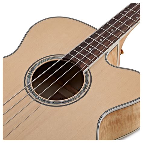 takamine gbce electro acoustic bass natural  gearmusic