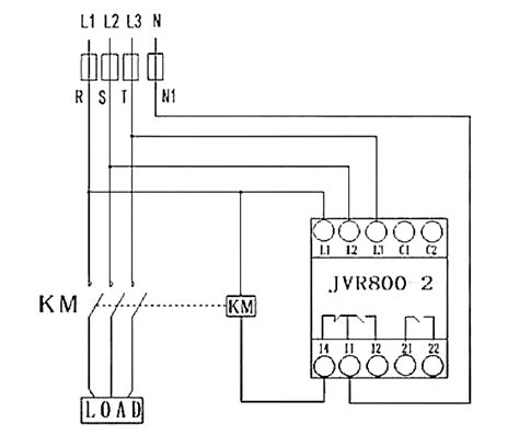 voltage sensing relay circuit diagram wiring diagram