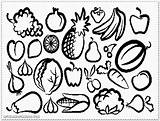 Salad Coloring Pages Fruit Drawing Printable Device Computer Getdrawings Folder Another Storage sketch template