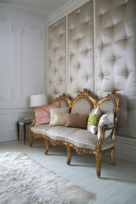 elegance  sophistication   interior  padded wall panels