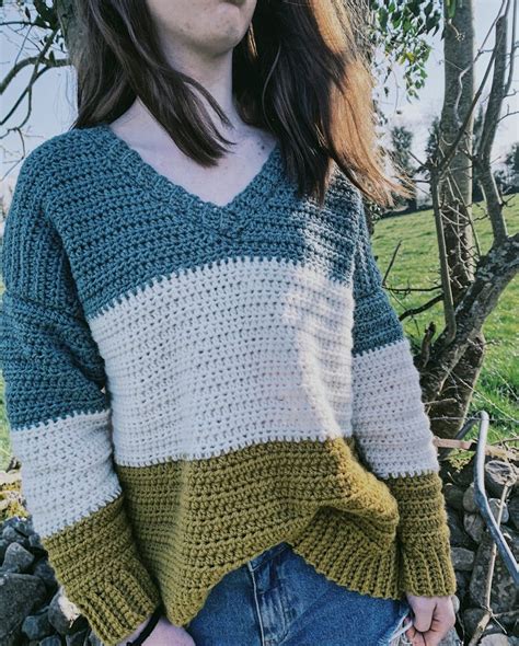 crochet  neck sweater crochet  carrie