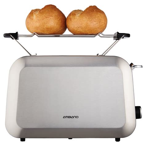 ambiano edelstahl toaster aldi sued