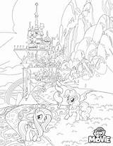 Pony Little Coloring Movie Pages Ponies Youloveit Template sketch template