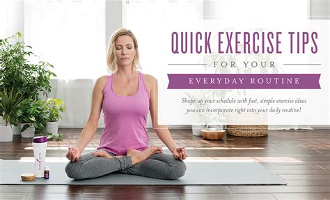 quick exercise tips   everyday routine young living blog