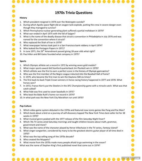 easy printable trivia questions  answers  seniors challenge