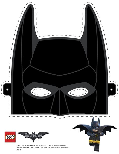 mask cutout batman  lego batman  pinterest batman