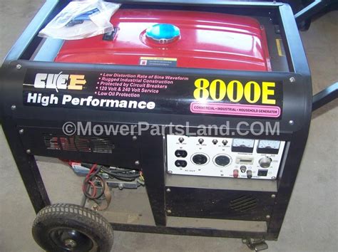 replaces pull start  cuee  generator mower parts land