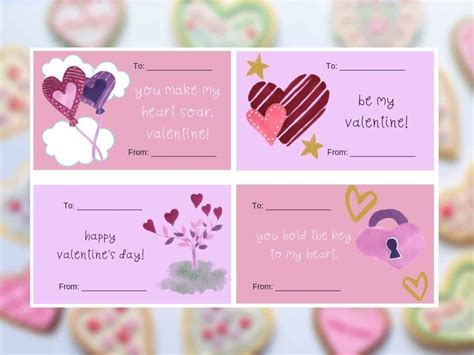 beautiful  printable valentine cards    keeper